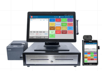 Restaurant point of sale system — orders, till and kitchen display